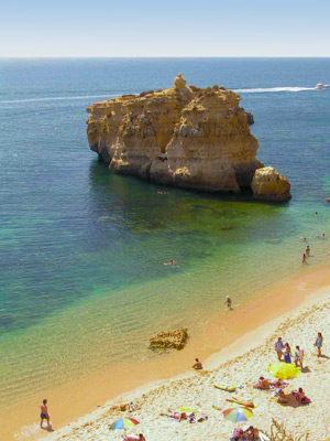 Beach at Carvoeiro